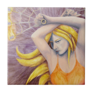 Carreau Fire Goddess Dancing Carrelage en céramique