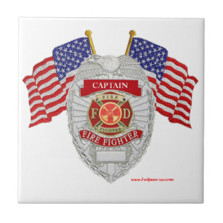 Carreau FireFighter_Badge_Captain