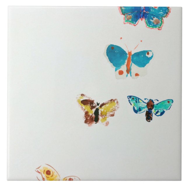 Carreau Five Butterflies (Devant)