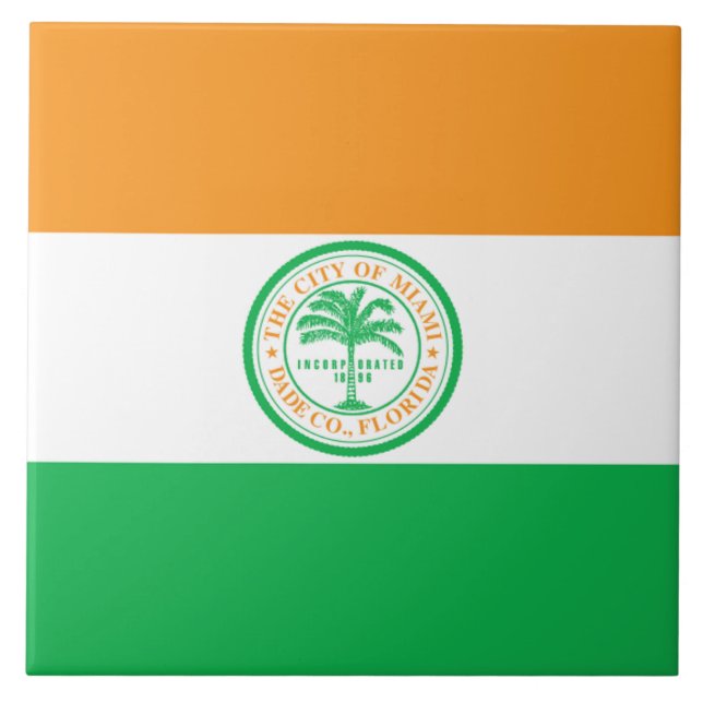 Carreau flag de Miami (Devant)