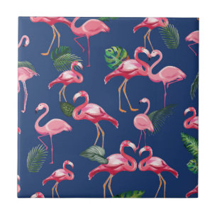 Carreau Flamingos Love Pattern 2