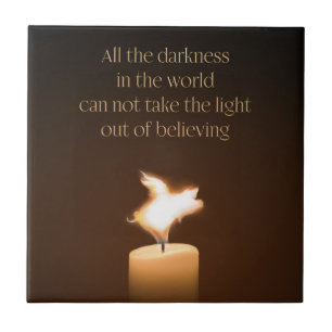 Carreau flamme de bougie de cochon volant