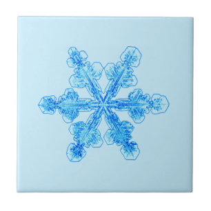 Carreau Flèche de neige Blue Winter