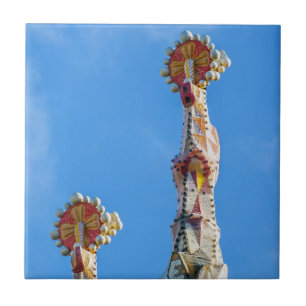 Carreau Flèches de la Sagrada Familia à Barcelone, Espagne