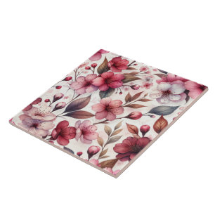 Carreau Fleur de cerise