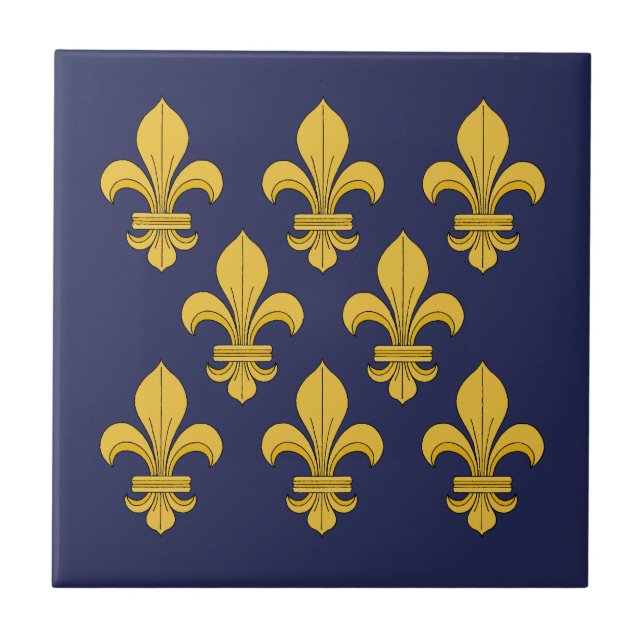 Carreau Fleur-De-lis (Devant)