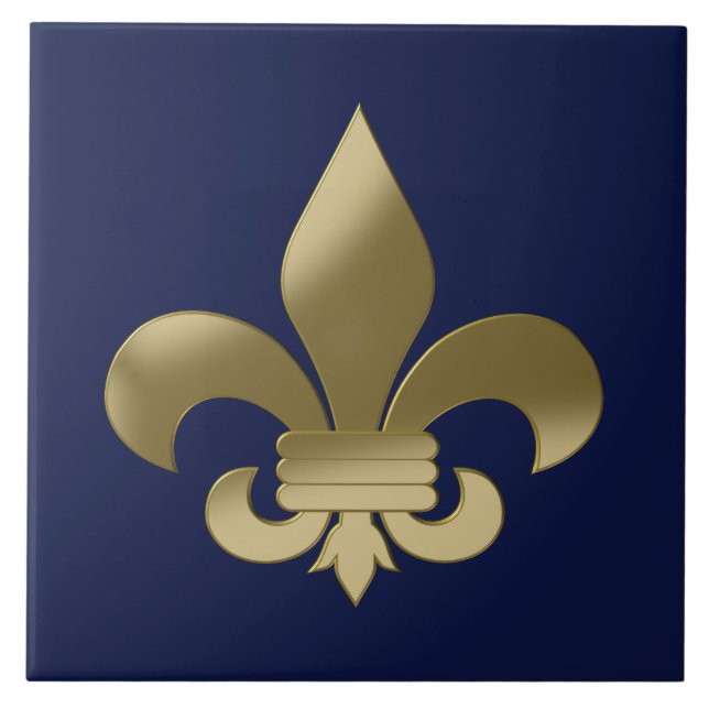 Carreau Fleur de Lis (Devant)