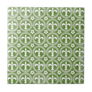 Carreau Fleur De Lis