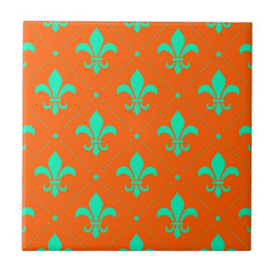 Carreau Fleur de Lis Motif