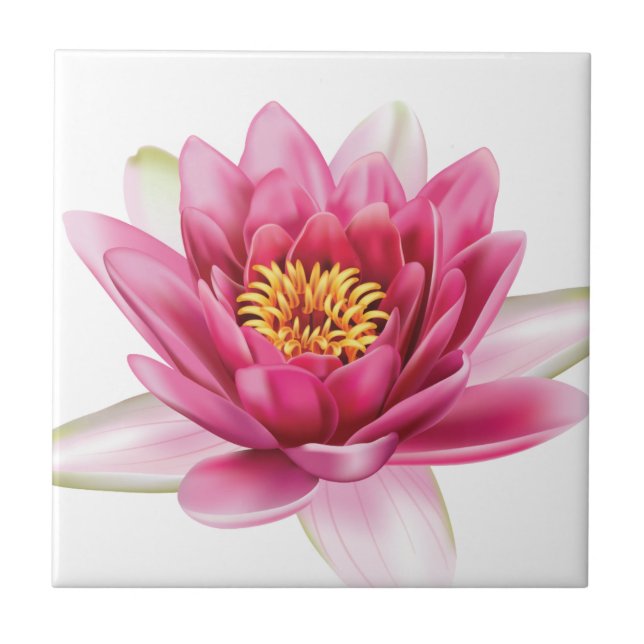 Carreau Fleur de Lotus (Devant)