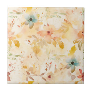 Carreau Fleur Pastel Esprit Libre