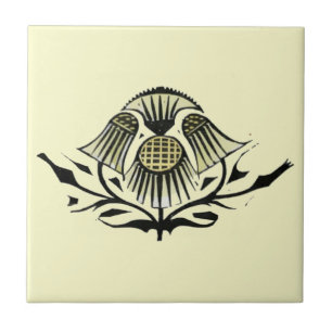 Carreau Fleurs Art Nouveau vintages