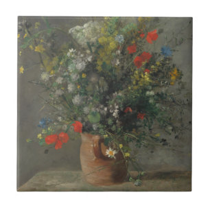 Carreau Fleurs dans un vase, c.1866