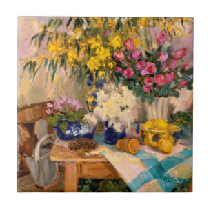 Carreau Fleurs fraîches II