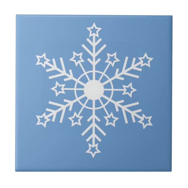Carreau Flocon de neige (Devant)