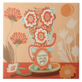 Carreau FloralDesign In Unique Style