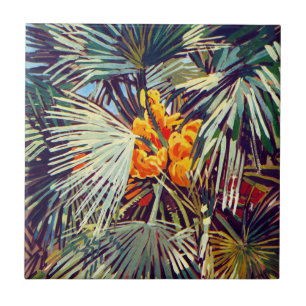 Carreau Flore exotique #2 à SunshineDazzle