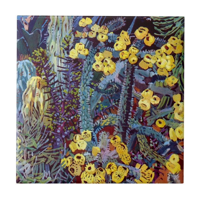 Carreau Flore exotique n° 10 à SunshineDazzle (Devant)