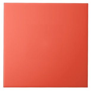 Carreau Fluorescent Orange Apricot Neon Personnalisé