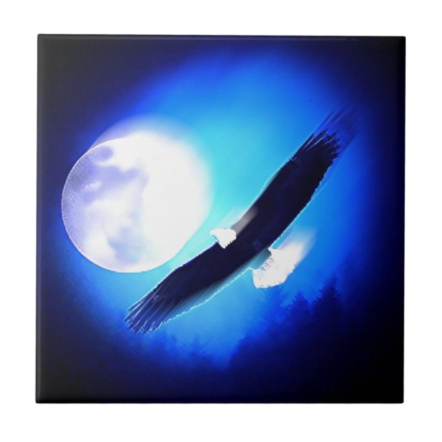 Carreau Flying Eagle & Moon (Devant)