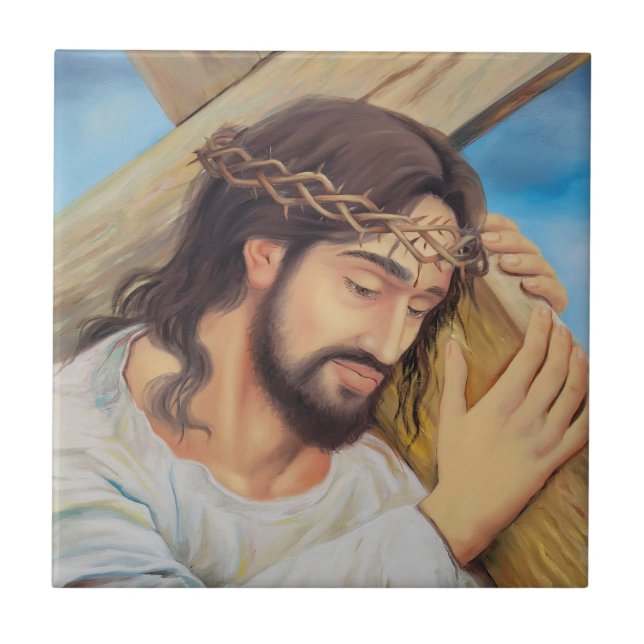 Carreau Foi chrétienne Jésus Christ (Devant)