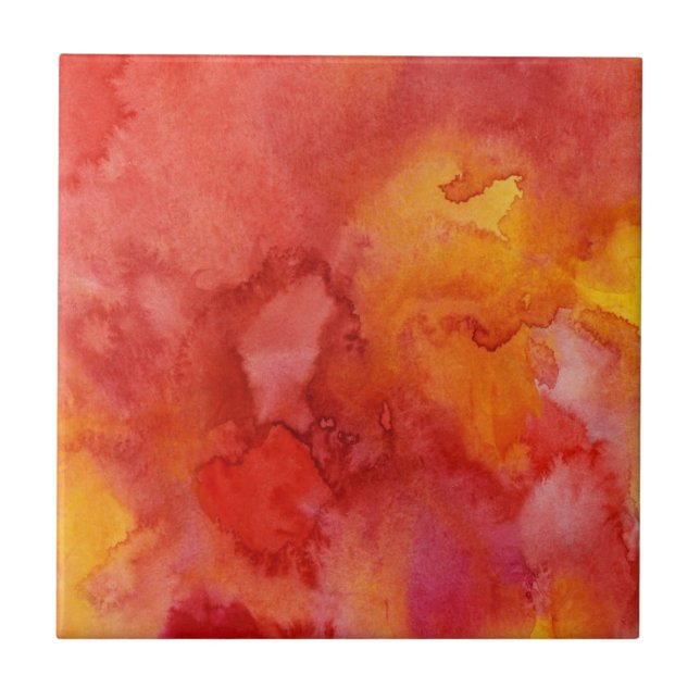 Carreau Fond de peinture d'aquarelle (Devant)
