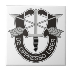Carreau Forces spéciales SF De Oppresso Liber