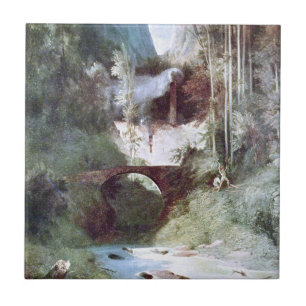 Carreau Forest Canyon (par Carl Blechen)