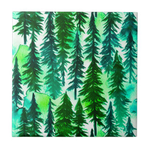 Carreau Forêt de pins de montagne