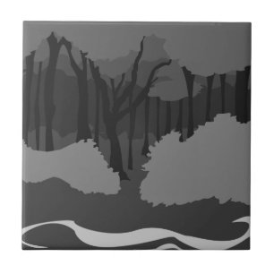 Carreau Forêt éffrayante