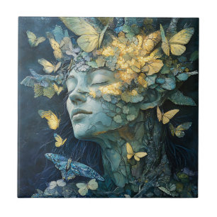 Carreau Forêt enchantée de la déesse papillon (4)