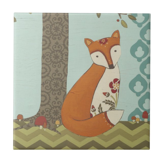 Carreau Forêt Whimsy III (Devant)