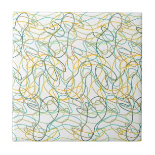 Carreau Formes biologiques avec Arrière - plan blanc