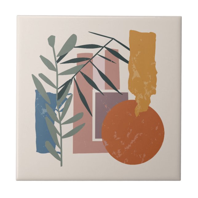 Carreau Formes Et Étapes patinées (Devant)