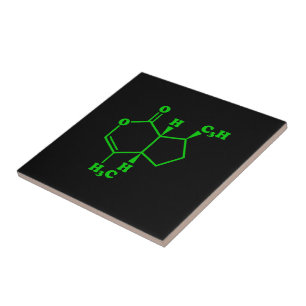 Carreau Formule chimique moléculaire de Catnip Nepetalact
