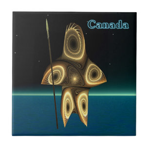 Carreau Fractal Inuit Hunter