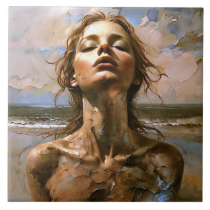 Carreau Fragments "Ophira" de la mer