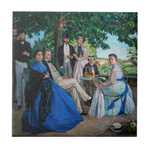 Carreau Frédéric Bazille - La Réunion Familiale