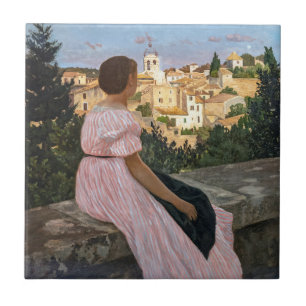 Carreau Frederic Bazille - La robe rose