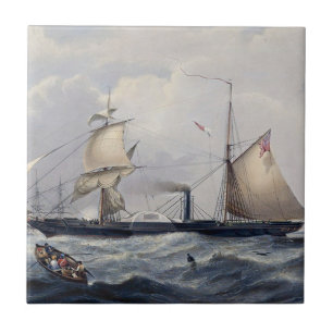 Carreau Frégate Cyclope HMS 1839