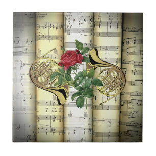 Carreau French Horns & Rose