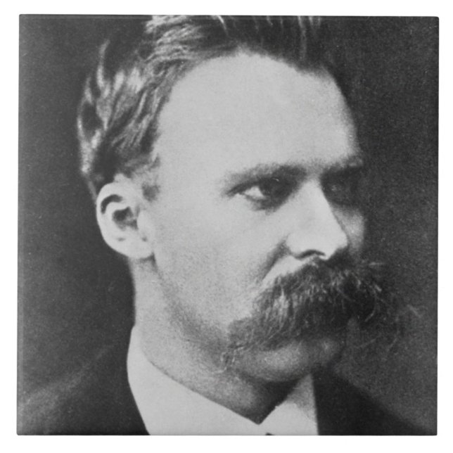 Carreau Friedrich Wilhelm Nietzsche (1844-1900) 1873 (b/w (Devant)