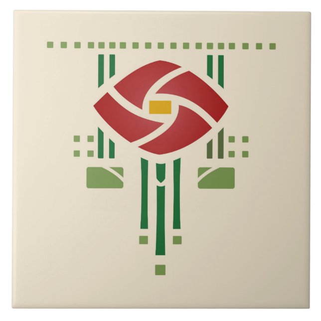 Carreau Frise "rose " de Hélène adoptive (Devant)