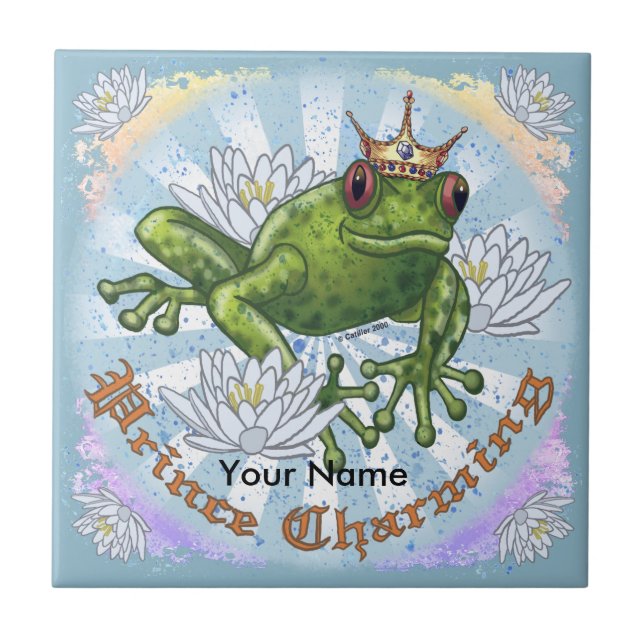 Carreau Frog Prince Charming tile (Devant)