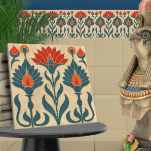 Carreau Frontière Art déco égyptienne