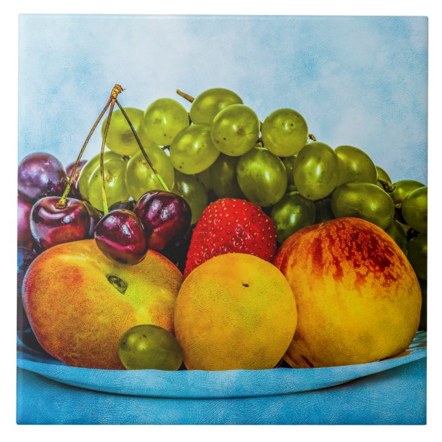 Carreau Fruits d'été (Devant)