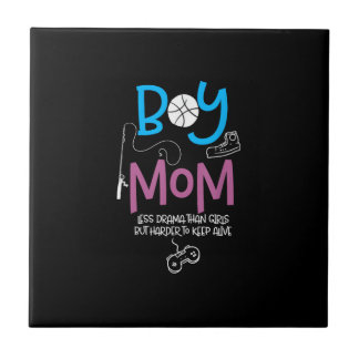 Carreau Funny Mom of Boys Proud Mom Good Mothers Day