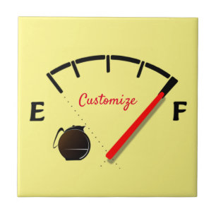 Carreau Gage de carburant du café Plein Thunder_Cove