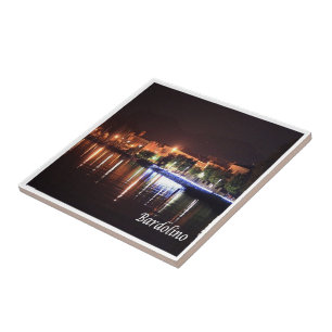 Carreau GAL006 BARDOLINO, Lac de Garde, Italie,