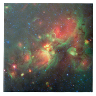 Carreau Galaxie de manière laiteuse